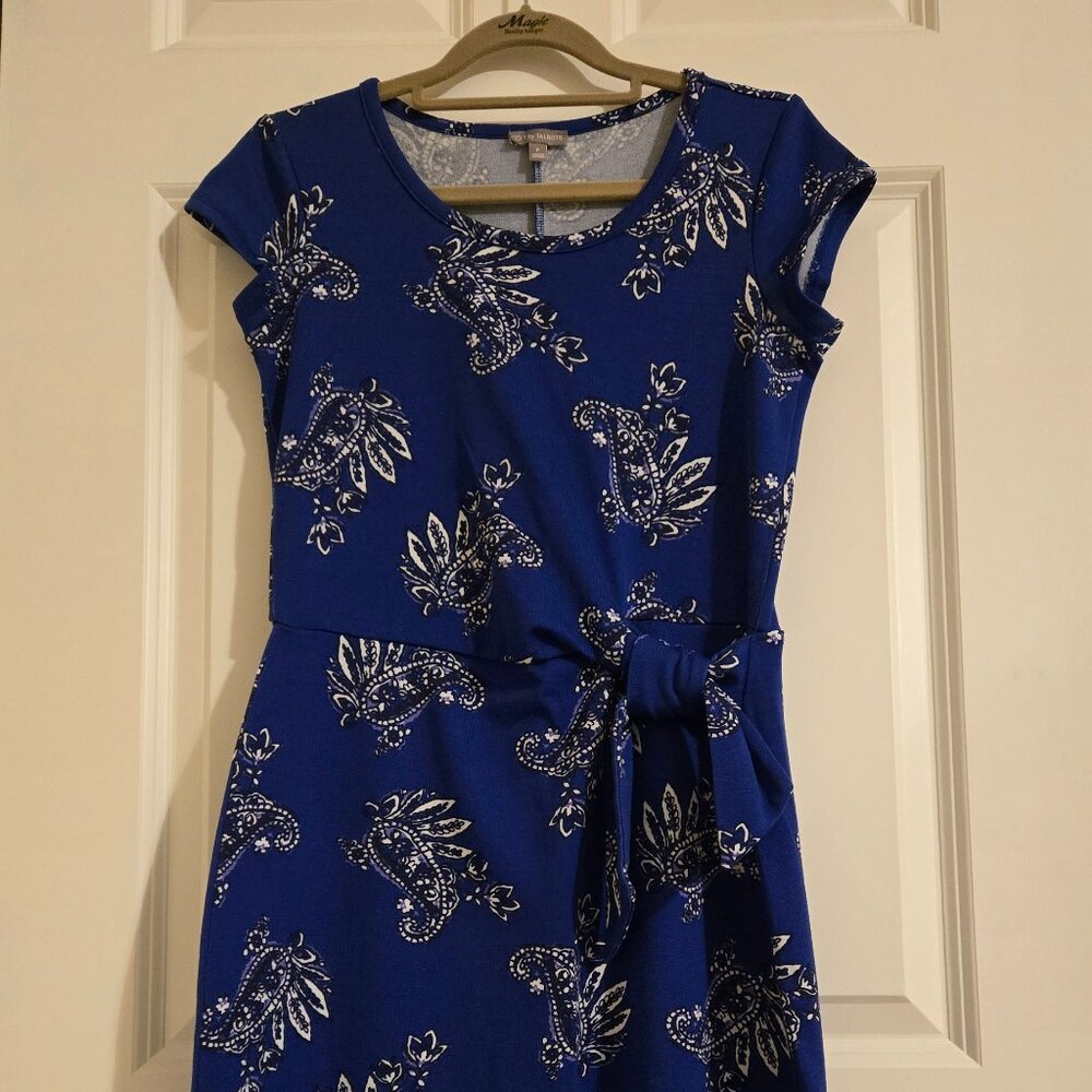 Dark Blue Knit Dress